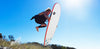 Soft top surfboard fun