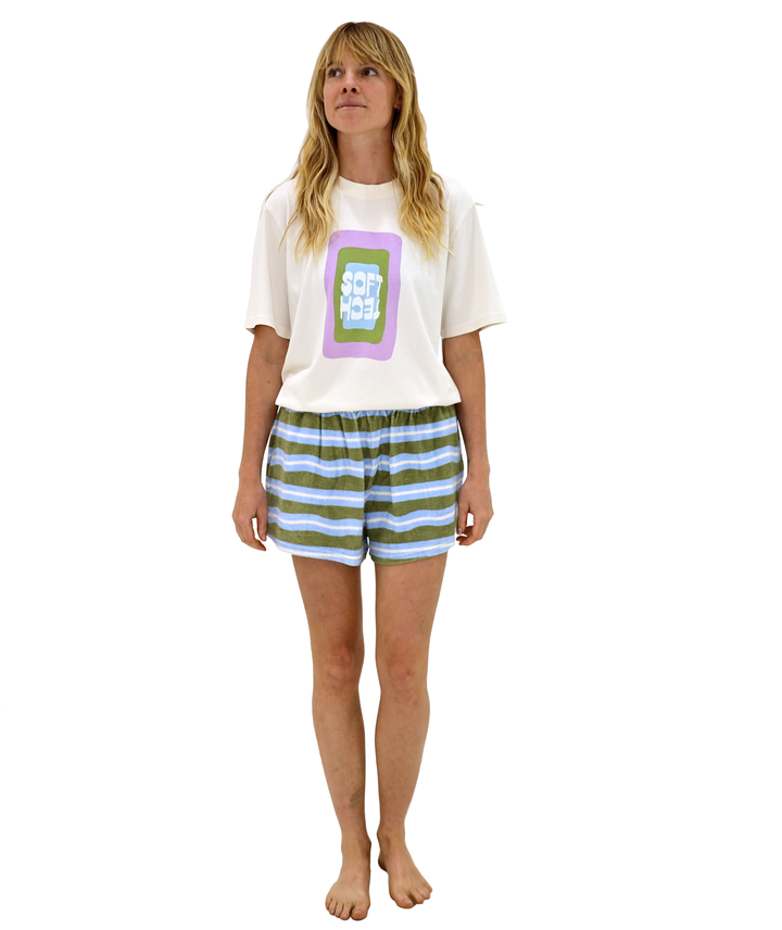 Saltwater Terry Oversized Shorts